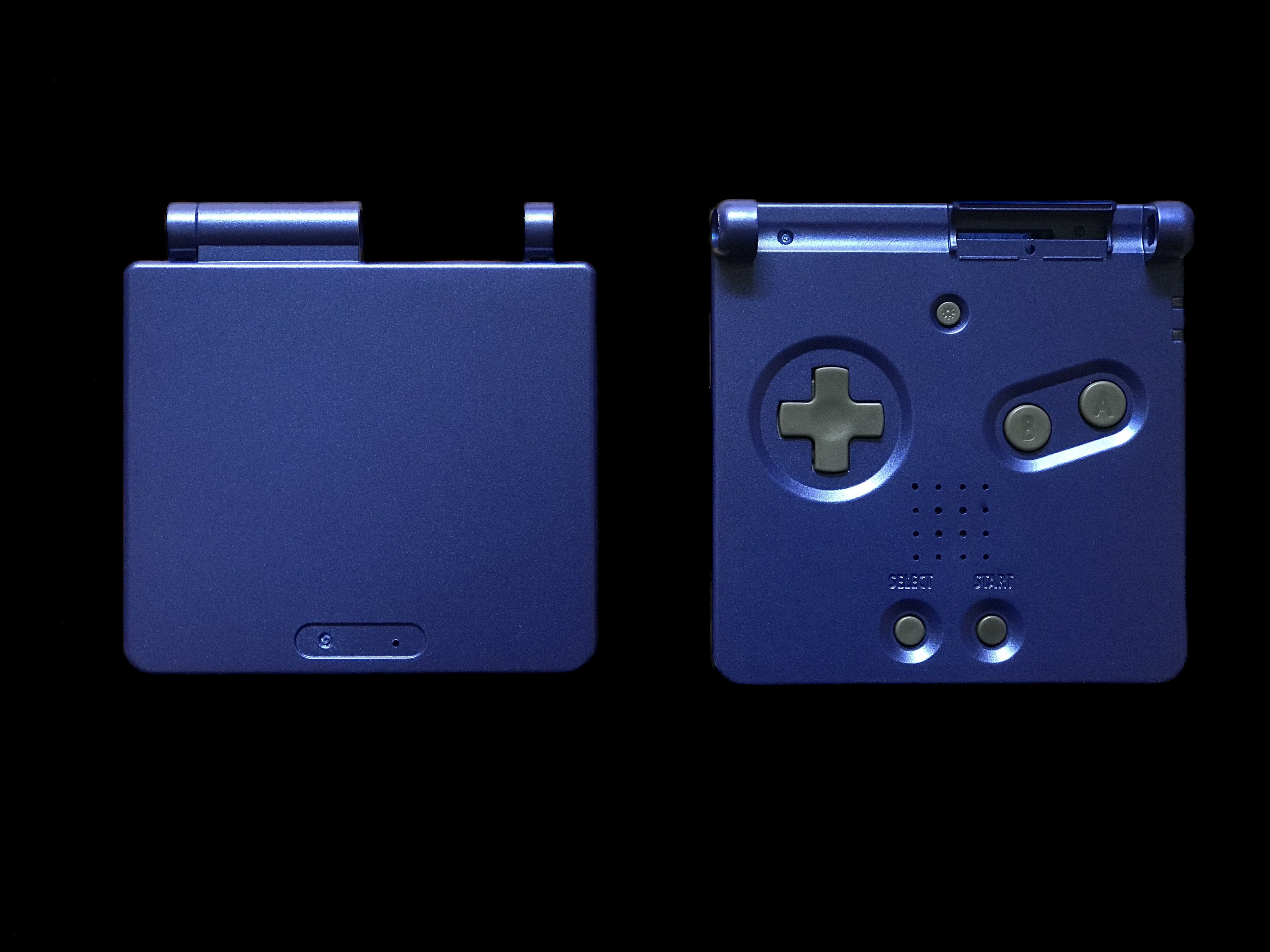 Game Boy Advance SP IPS Mod Console