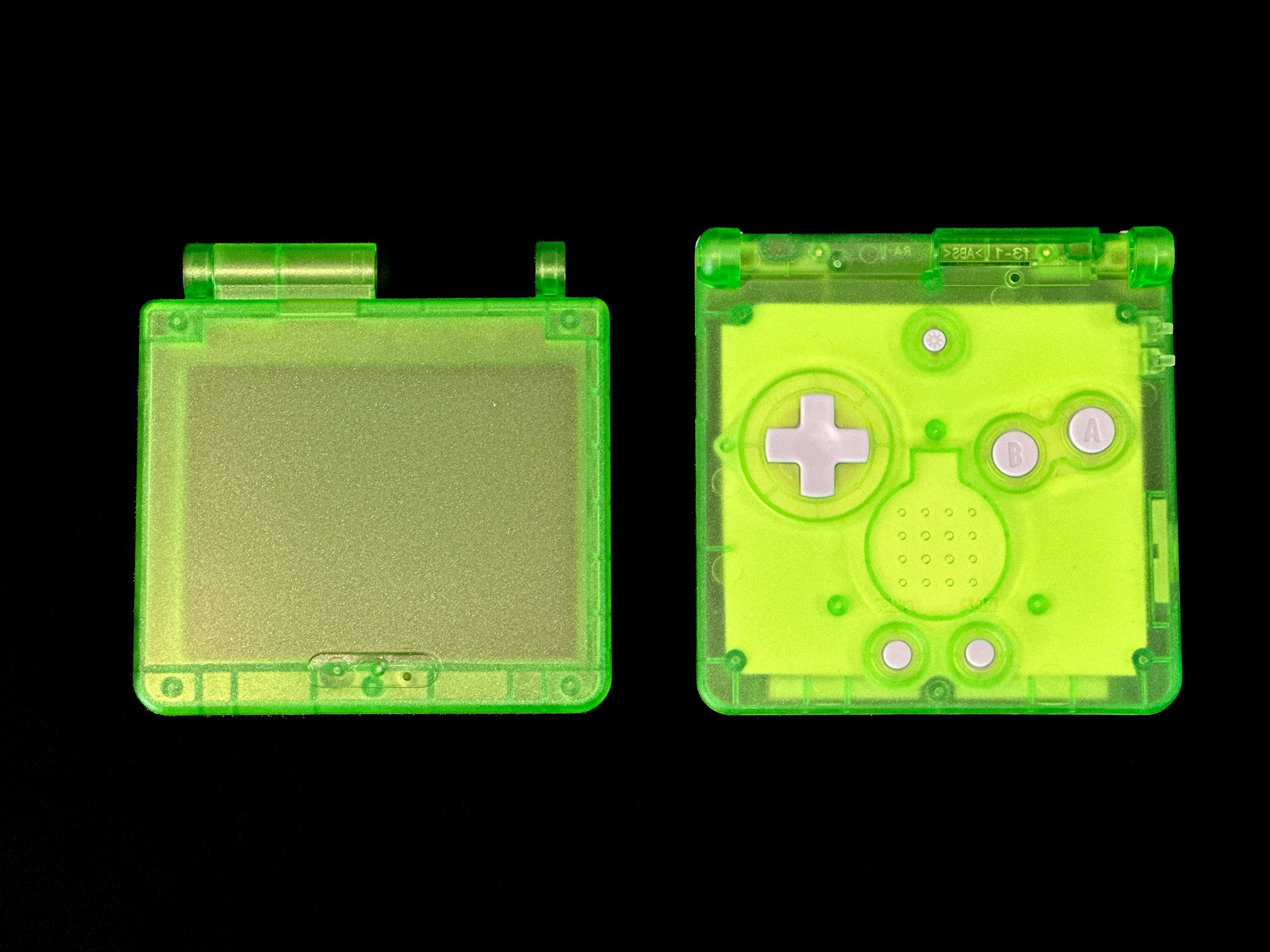 Game Boy Advance SP IPS Mod Console