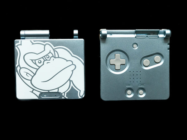 Game Boy Advance SP IPS Mod Console