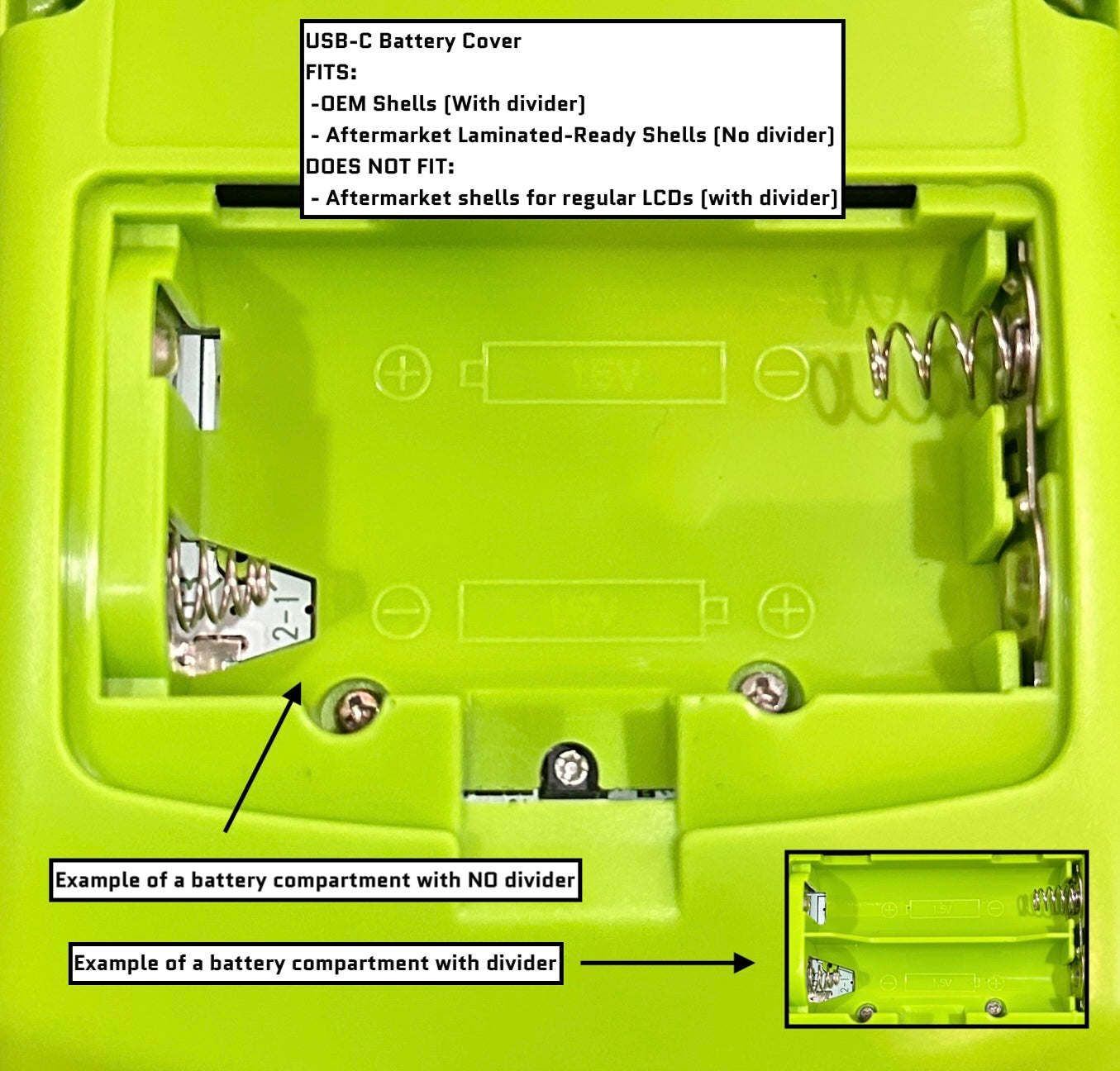 Game Boy Color USB-C Rechargeable Battery