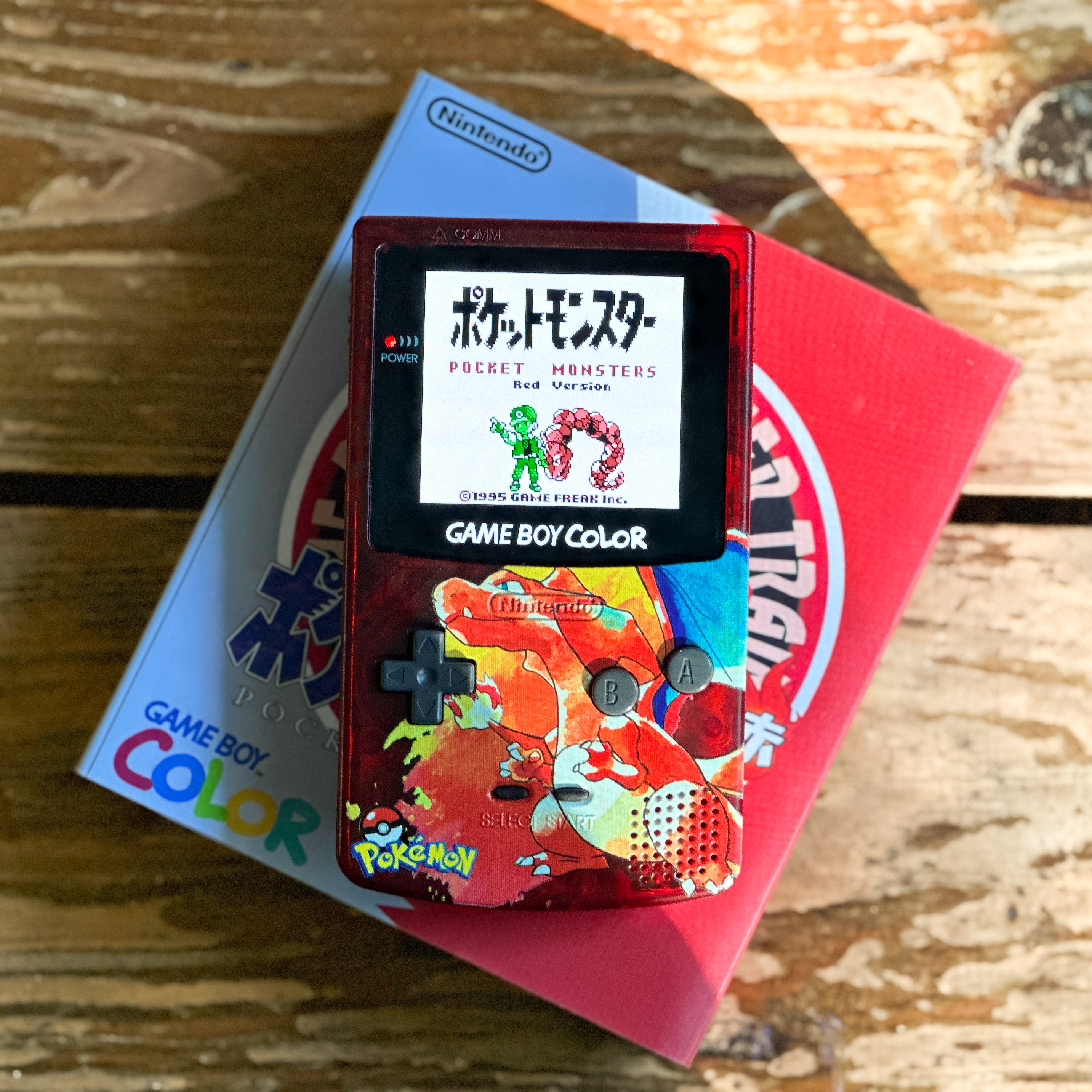 Game Boy Color AMOLED OLED Touch Screen UV Premium Console