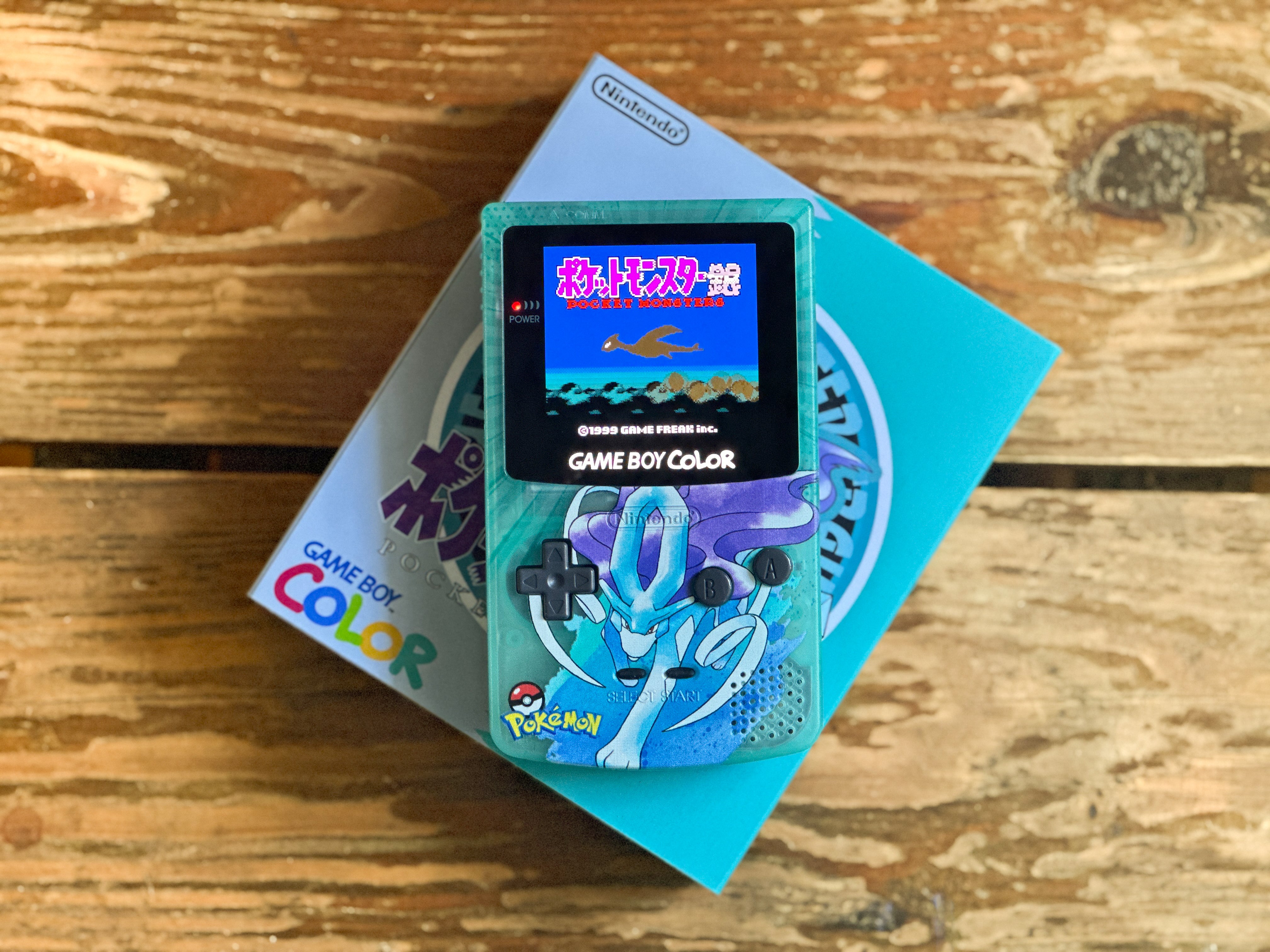 Game Boy Color AMOLED OLED Touch Screen UV Premium Console