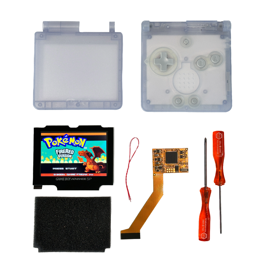 Game Boy Advance SP IPS Full Mod Kit
