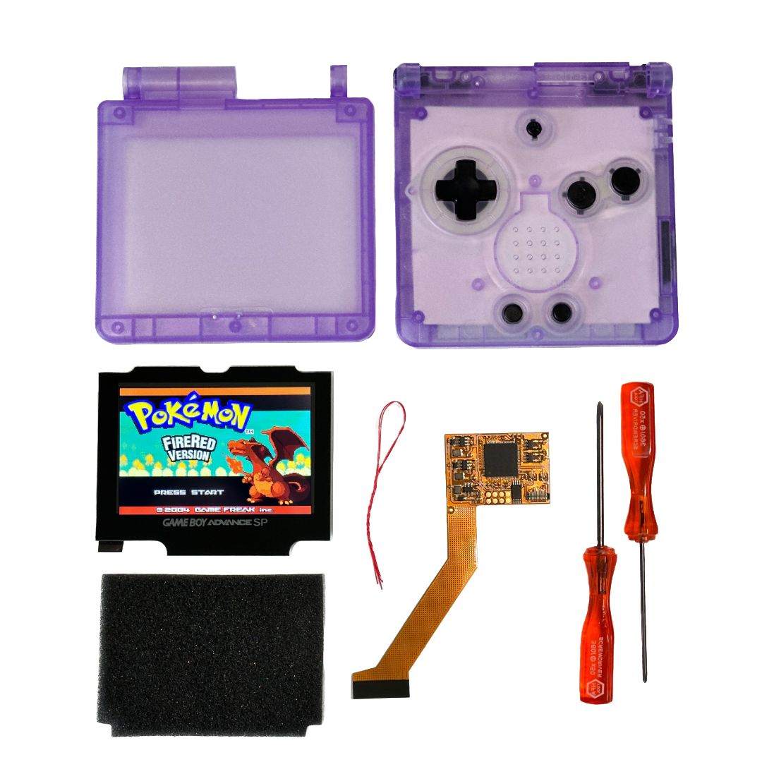 Game Boy Advance SP IPS Full Mod Kit
