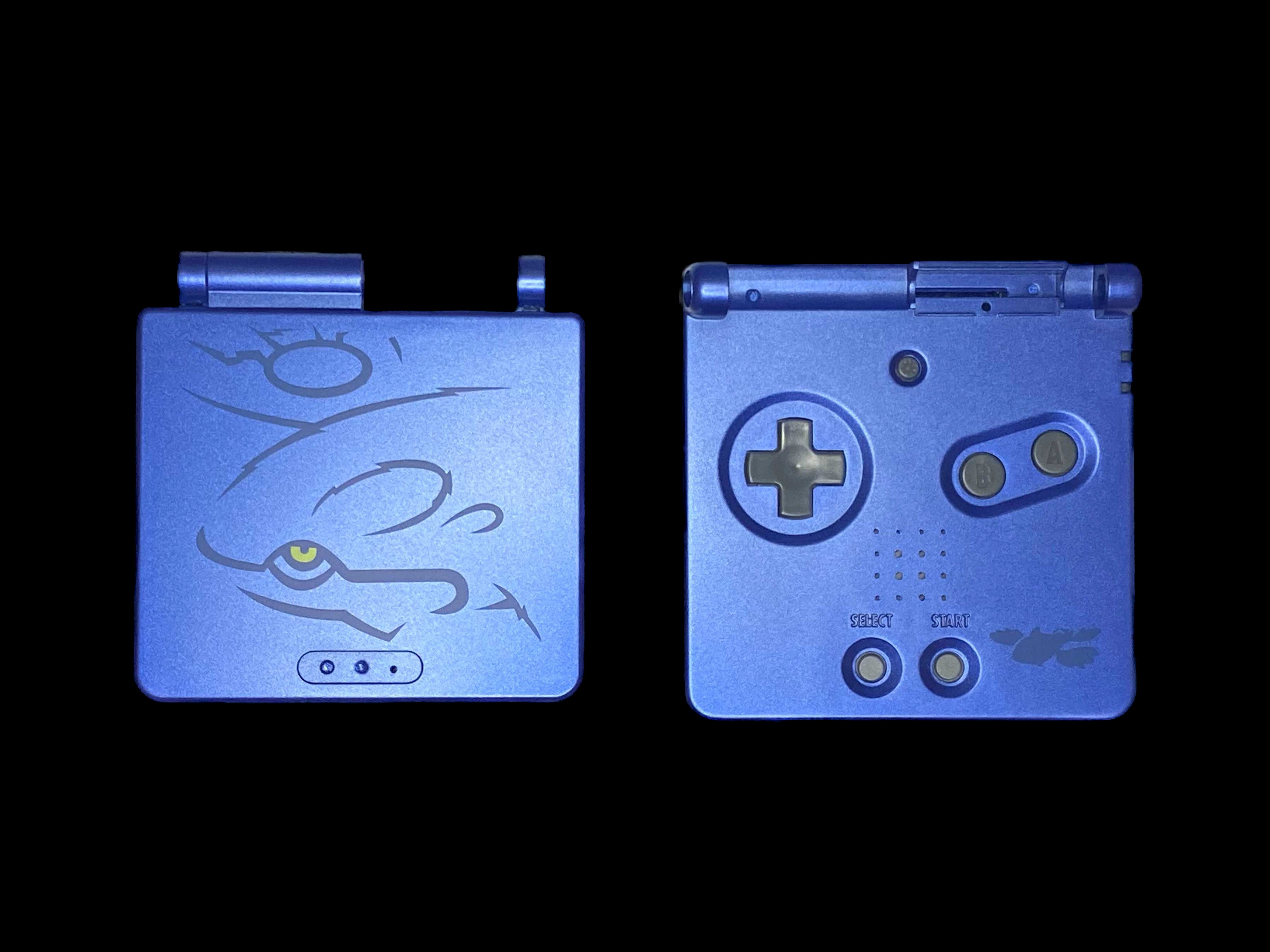 Game Boy Advance SP IPS Mod Console