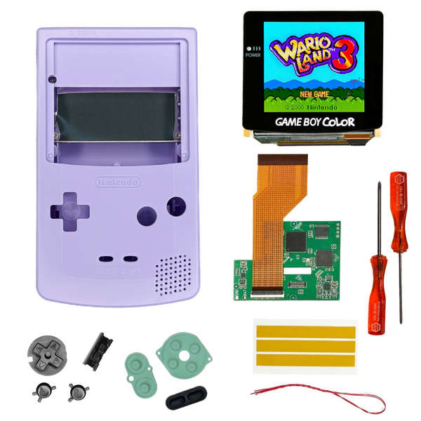 Game Boy Color AMOLED Full Mod Kit