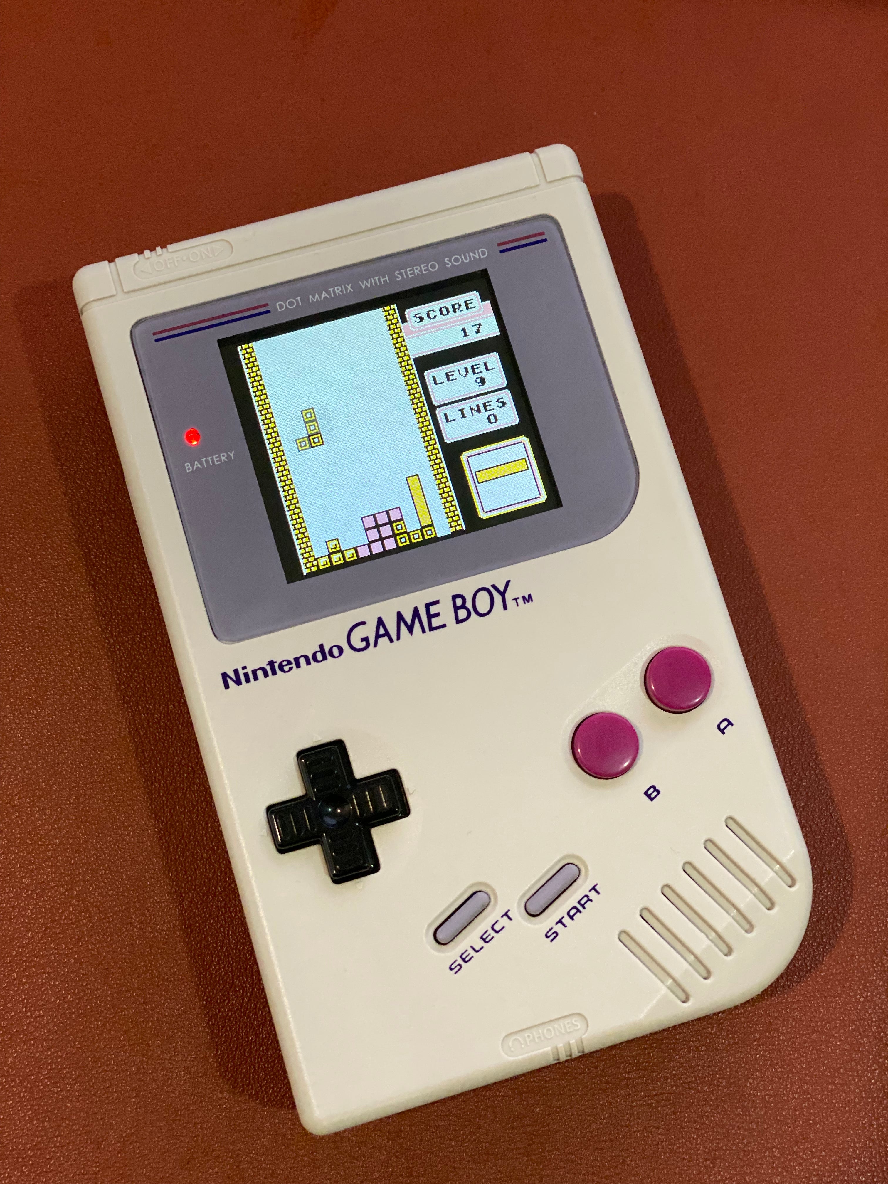 Game Boy Original DMG IPS Backlight Console