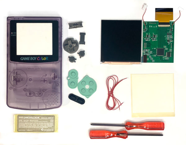 Game Boy Color Q5 IPS Backlight Full Mod Kit