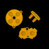 Game Boy Advance Rubber Pads