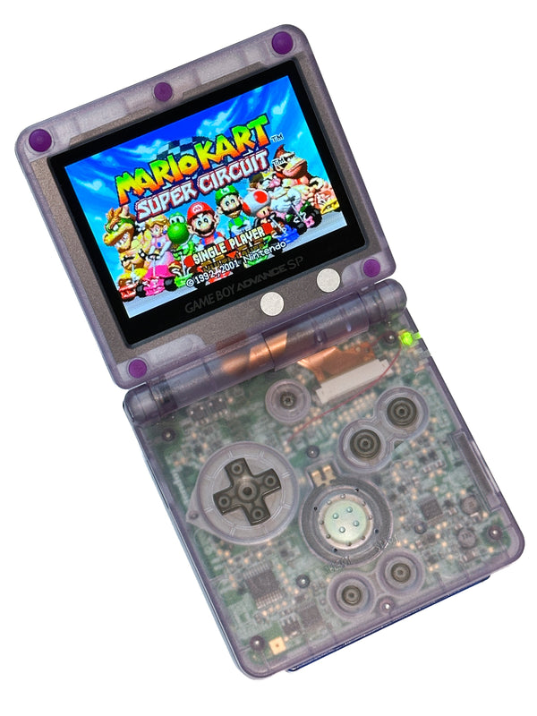 How to access Game Boy Advance SP V5 OSD Menu and Features