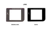 Game Boy Original DMG V5 PRO IPS Full Mod Kit