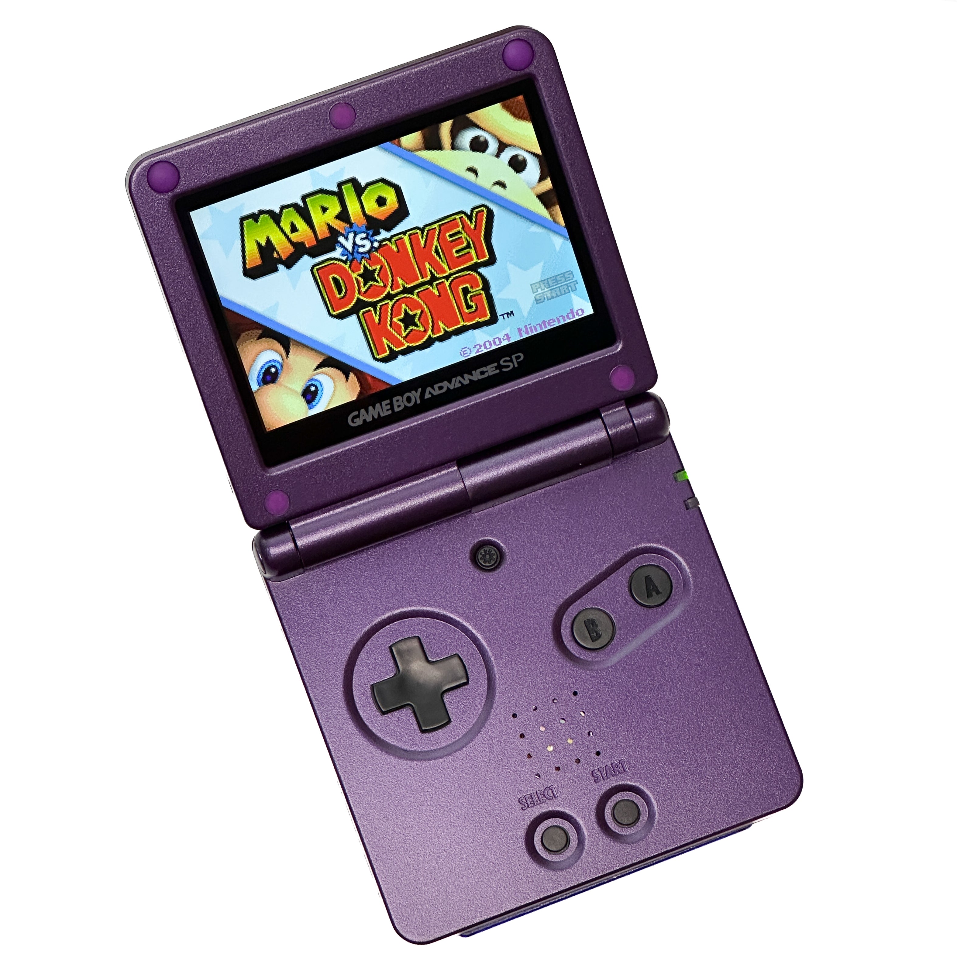 Game Boy Advance SP V2 IPS Mod Console