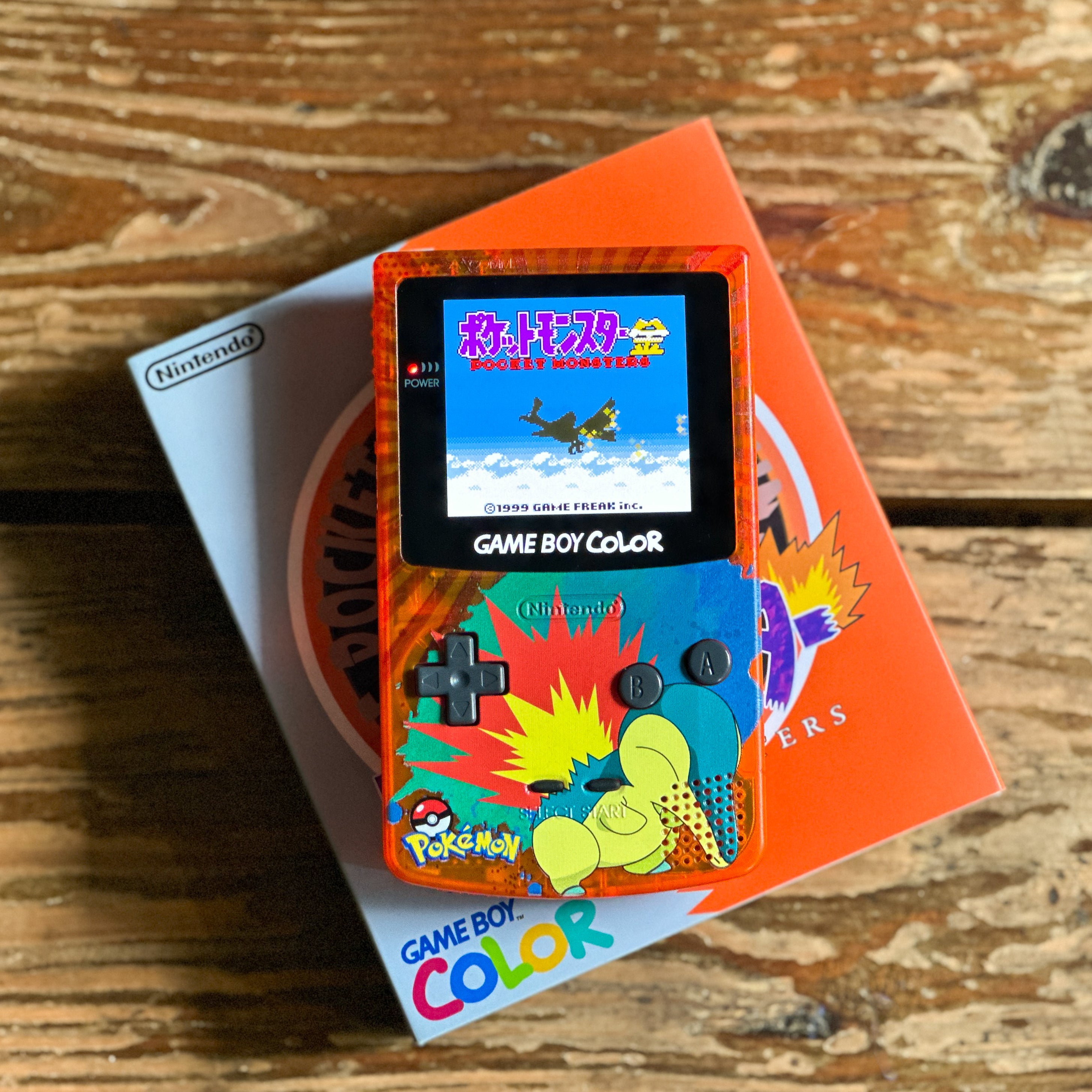 Game Boy Color AMOLED OLED Touch Screen Console