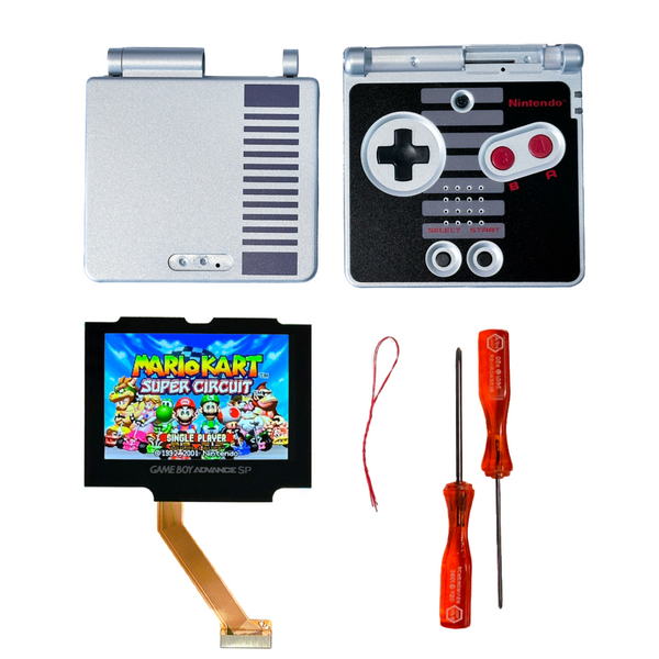 Game Boy Advance SP V5 IPS Full Mod Kit