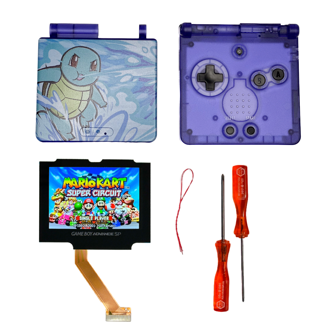 Game Boy Advance SP V5 IPS Full Mod Kit