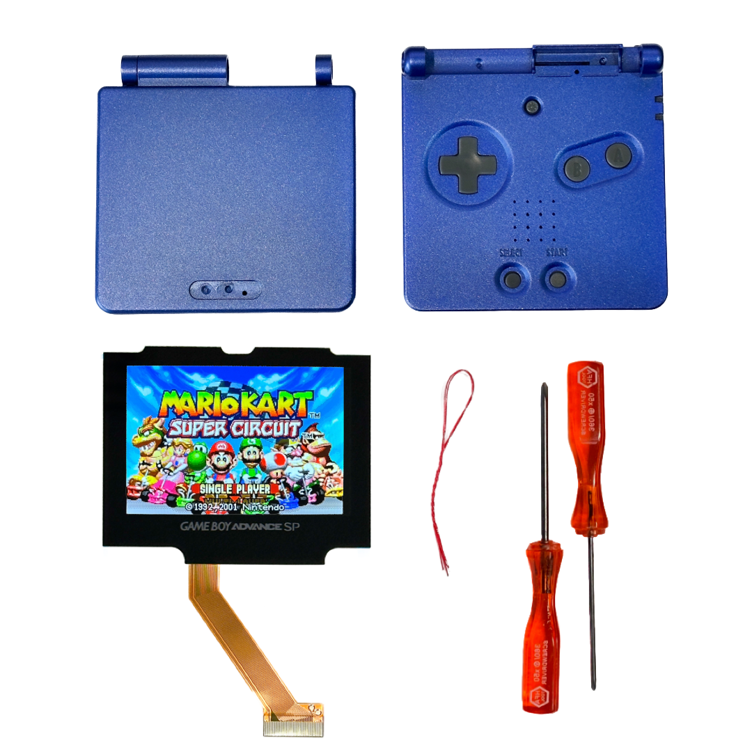 Game Boy Advance SP V5 IPS Full Mod Kit