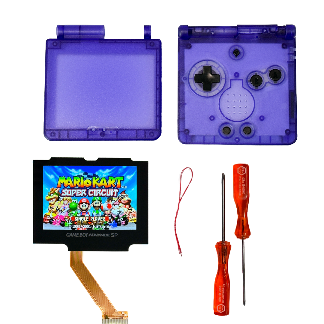 Game Boy Advance SP V5 IPS Full Mod Kit