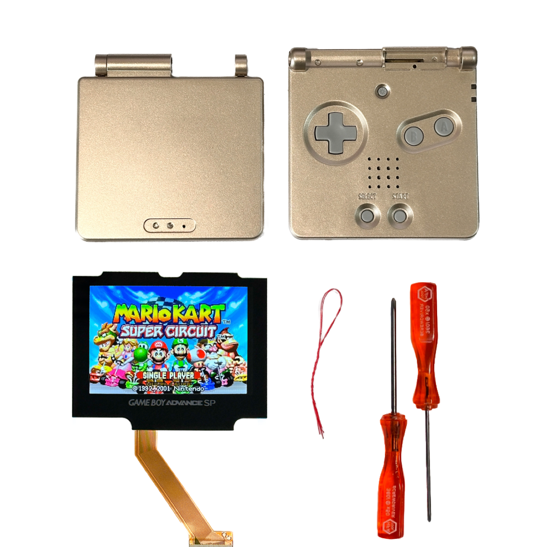 Game Boy Advance SP V5 IPS Full Mod Kit