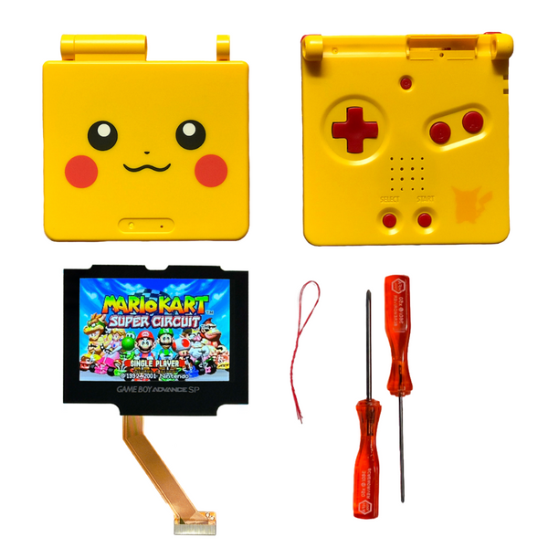 Game Boy Advance SP V5 IPS Full Mod Kit