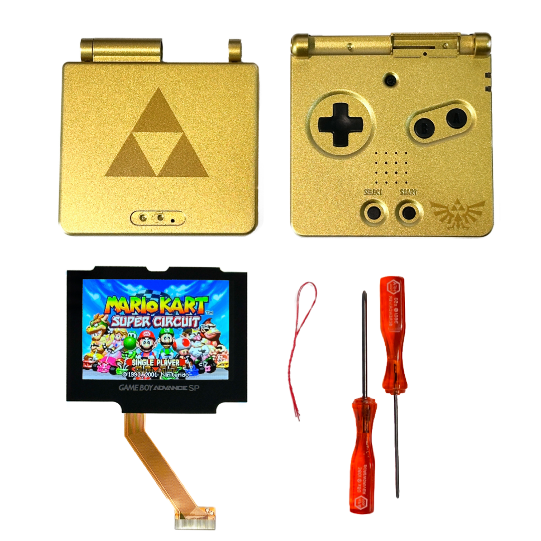 Game Boy Advance SP V5 IPS Full Mod Kit