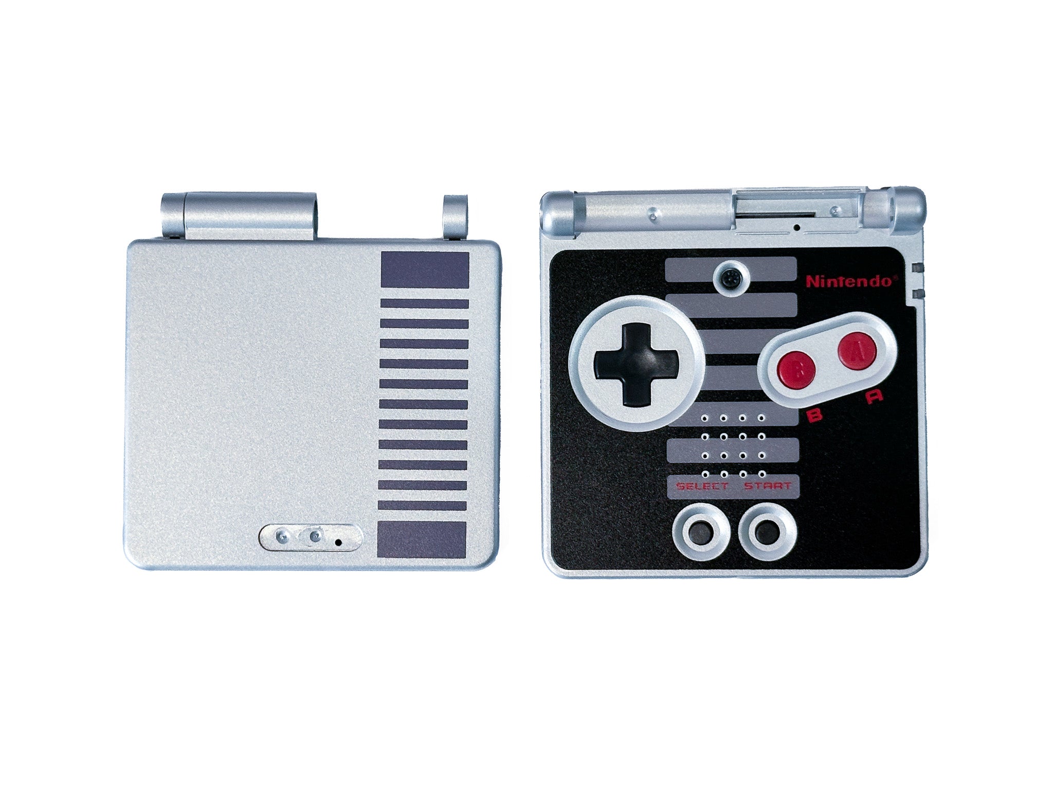 Game Boy Advance SP IPS Mod Console