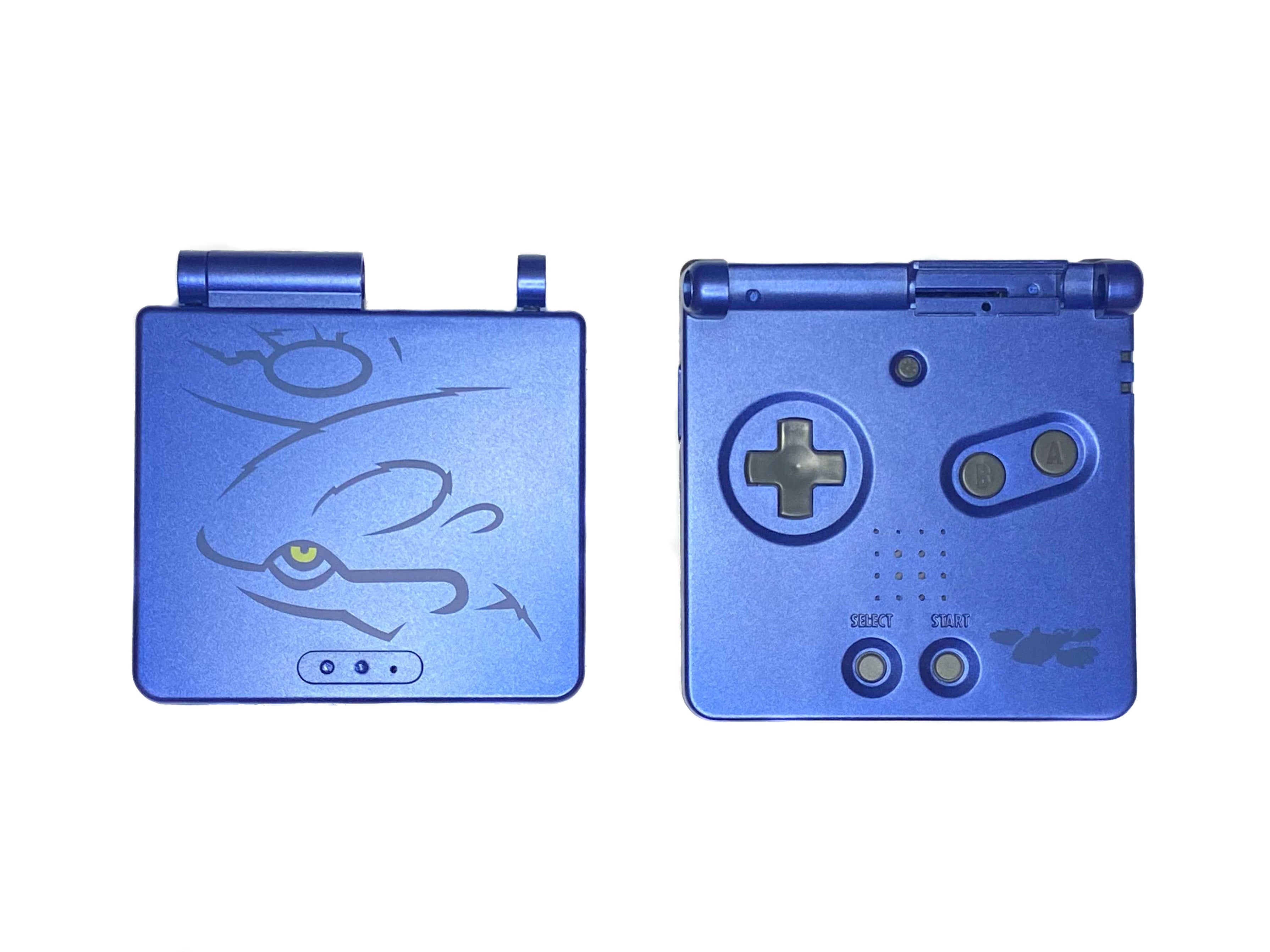 Game Boy Advance SP IPS Mod Console