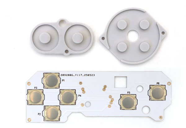 Game Boy Pocket Tactile 'Clicky' Switch Button Mod
