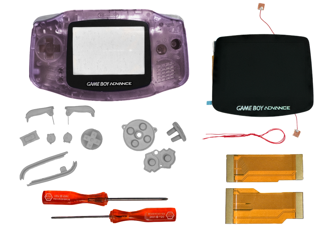 Game Boy Advance V5 IPS Full Mod Kit