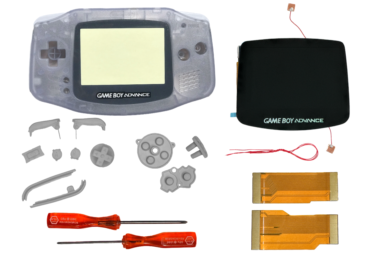 Game Boy Advance V5 IPS Full Mod Kit