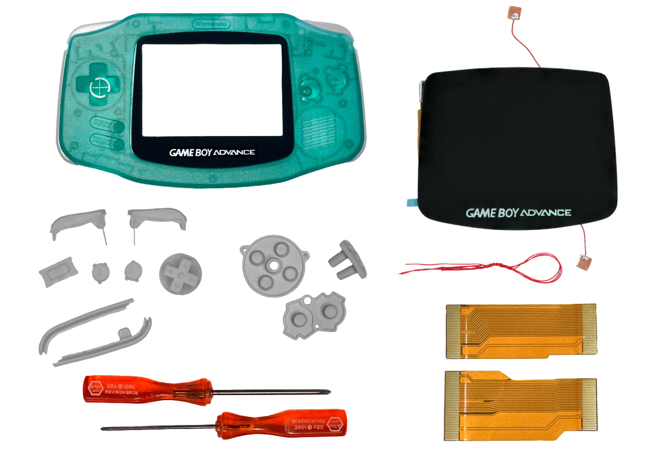 Game Boy Advance V5 IPS Full Mod Kit