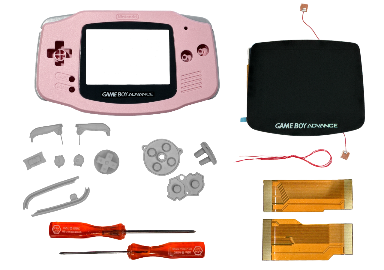 Game Boy Advance V5 IPS Full Mod Kit