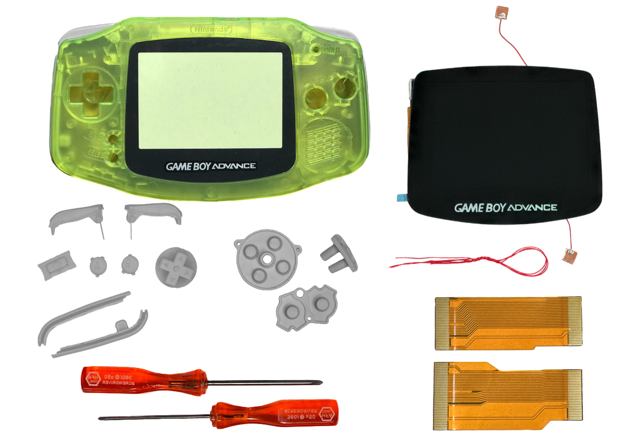 Game Boy Advance V5 IPS Full Mod Kit