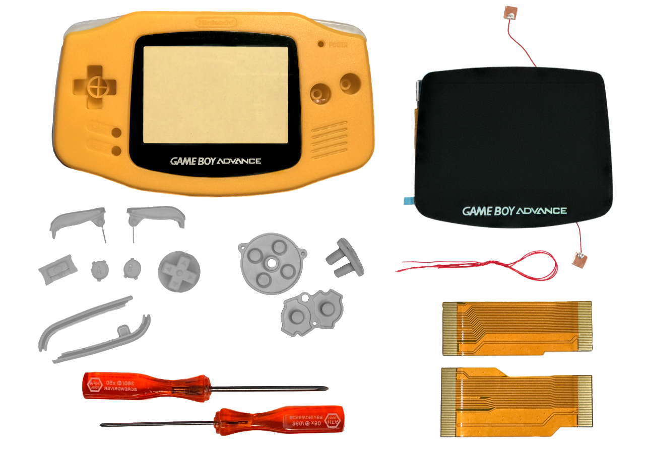 Game Boy Advance V5 IPS Full Mod Kit