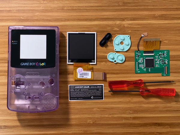 Game Boy Color TFT Backlight Full Mod Kit